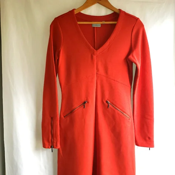 Athleta Dresses Athleta Celebration Burnt Orange Dress Size Xs